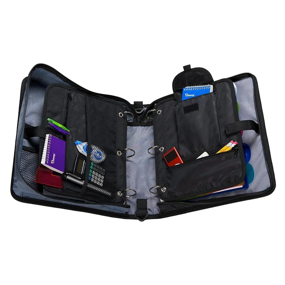 12 Pocket 2-in-1 Zipper Binder - 3